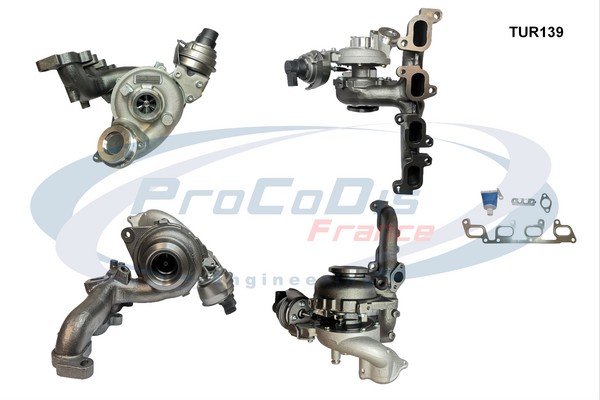Turbocompresseur, suralimentation PROCODIS FRANCE TUR139