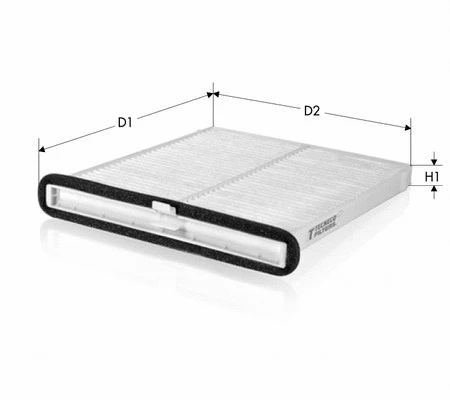Filtre, air de l'habitacle TECNECO FILTERS CK24009
