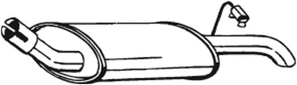 Silencieux arrière BOSAL 154-799