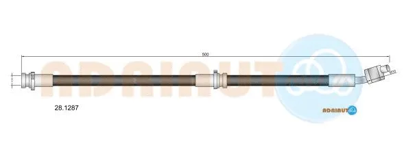 Flexible de frein ADRIAUTO 28.1287