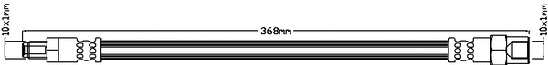 Flexible de frein JURATEK JBH1023