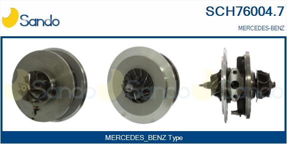 Groupe carter, turbocompresseur SANDO SCH76004.7