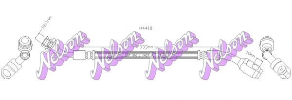 Flexible de frein KAWE H4418