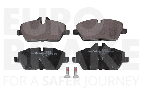Kit de plaquettes de frein, frein à disque EUROBRAKE 5502221529