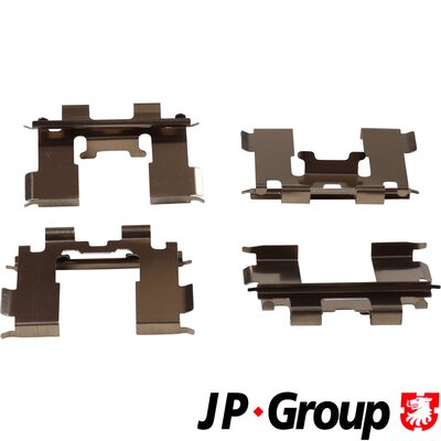 Kit d'accessoires, plaquette de frein à disque JP GROUP 3564003210