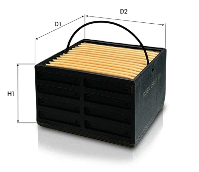 Filtre à carburant TECNECO FILTERS GS2112E