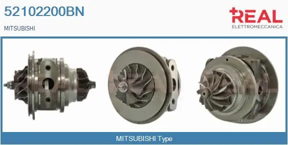 Groupe carter, turbocompresseur REAL 52102200BN