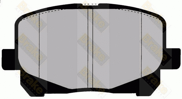 Kit de plaquettes de frein, frein à disque Brake ENGINEERING PA1468