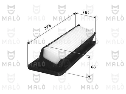 Filtre à air AKRON-MALÒ 1500342