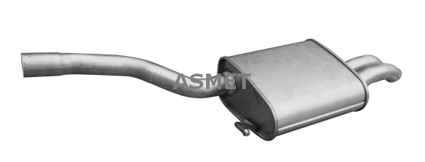 Silencieux arrière ASMET 03.136