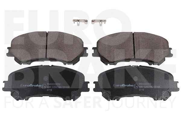 Kit de plaquettes de frein, frein à disque EUROBRAKE 5502222272