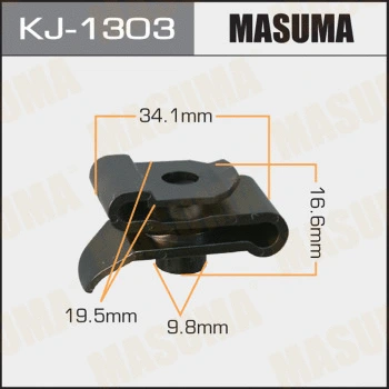 Clip, enjoliveur MASUMA KJ-1303