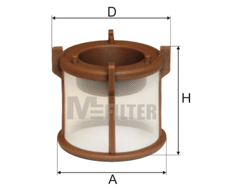 Filtre à carburant MFILTER DE 3137