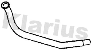 Tuyau d'échappement KLARIUS 130183