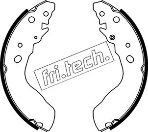 Jeu de mâchoires de frein fri.tech. 1111.245