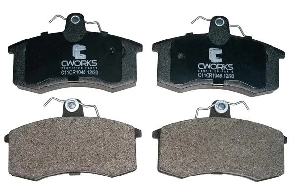 Kit de plaquettes de frein, frein à disque CWORKS C11CR1046