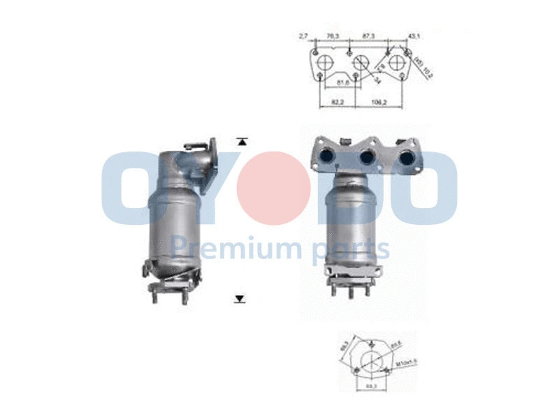 Catalyseur Oyodo 10N0006-OYO
