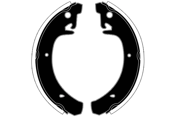 Jeu de mâchoires de frein RAICAM RA24830