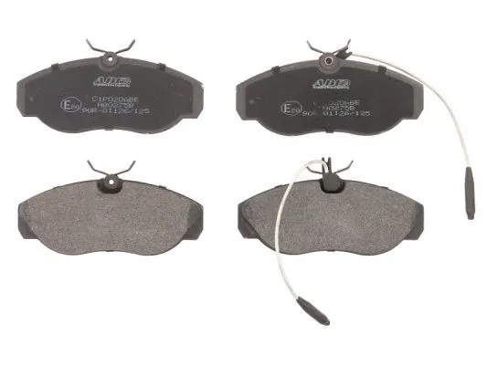 Kit de plaquettes de frein, frein à disque ABE C1P020ABE
