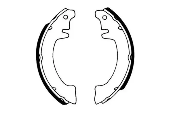 Jeu de mâchoires de frein E.T.F. 09-0118