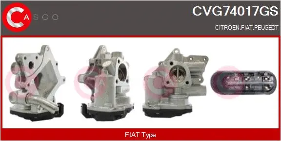 Vanne EGR CASCO CVG74017GS