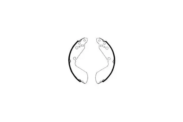 Jeu de mâchoires de frein E.T.F. 09-0531