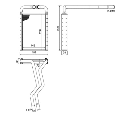 Système de chauffage HART 630 926