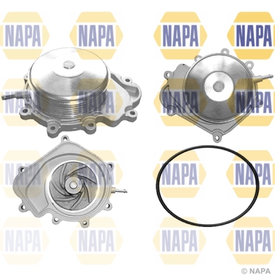 Pompe à eau, refroidissement du moteur NAPA NWP1345