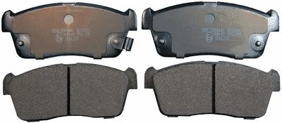 Kit de plaquettes de frein, frein à disque DENCKERMANN B111001