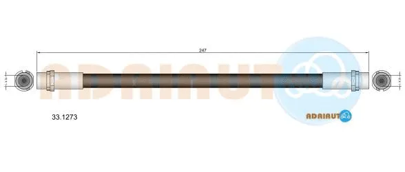 Flexible de frein ADRIAUTO 33.1273