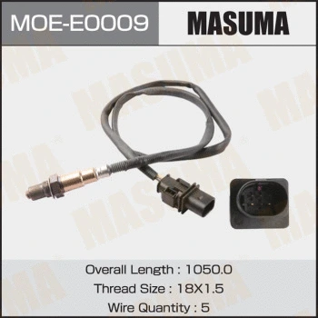 Sonde lambda MASUMA MOE-E0009