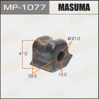 Coussinet de palier, stabilisateur MASUMA MP-1077