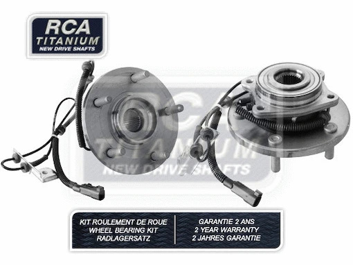 Kit de roulements de roue RCA FRANCE RCAK1367