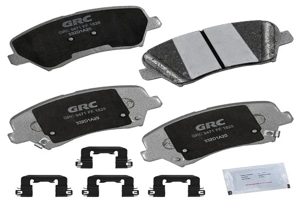 Kit de plaquettes de frein, frein à disque GRC Prime GPRD1828
