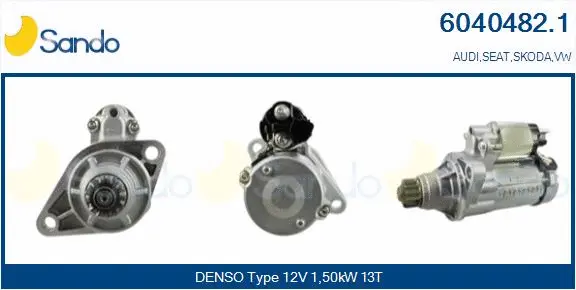 Démarreur SANDO 6040482.1
