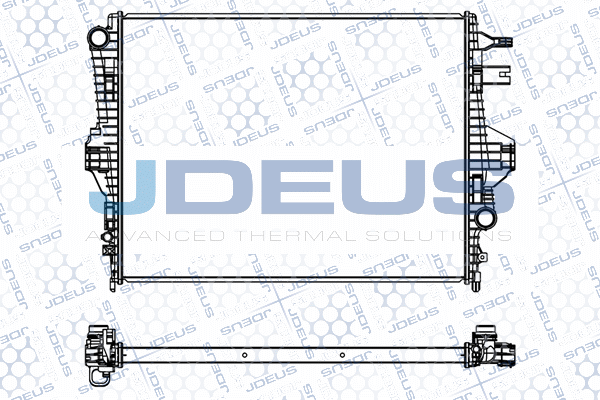 Radiateur, refroidissement du moteur JDEUS M-0300560