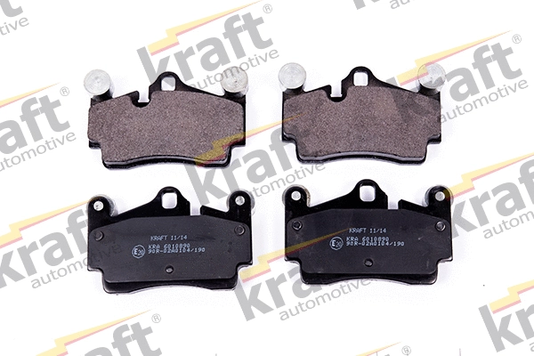 Kit de plaquettes de frein, frein à disque KRAFT AUTOMOTIVE 6010890