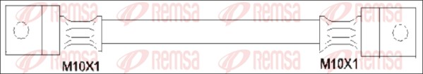 Flexible de frein REMSA G1907.00