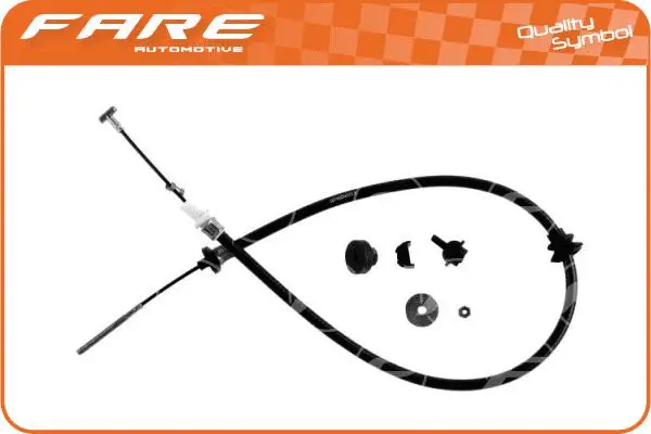 Tirette à câble, commande d'embrayage FARE-RCH 24253