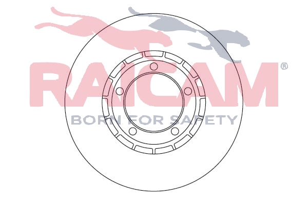 Disque de frein RAICAM RD00340