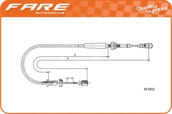 Câble d'accélération FARE-CO 26013