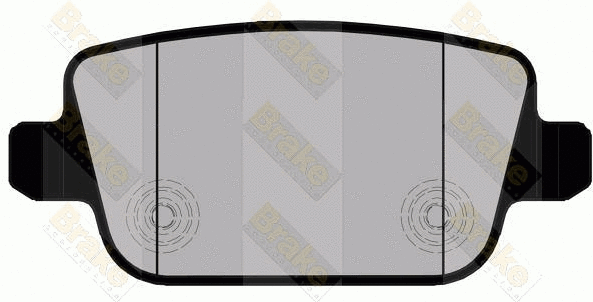 Kit de plaquettes de frein, frein à disque Brake ENGINEERING PA1697