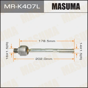 Rotule de direction intérieure, barre de connexion MASUMA MR-K407L