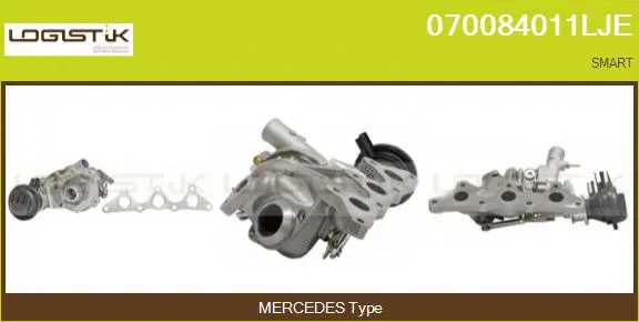 Turbocompresseur, suralimentation LGK 070084011LJE