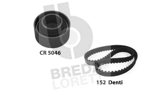 Kit de courroie crantée BREDA LORETT KCD0240
