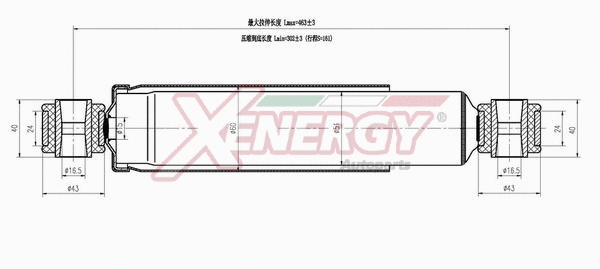 Amortisseur AP XENERGY X700345