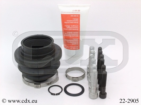 Jeu de joints-soufflets, arbre de commande CDX 22-2905