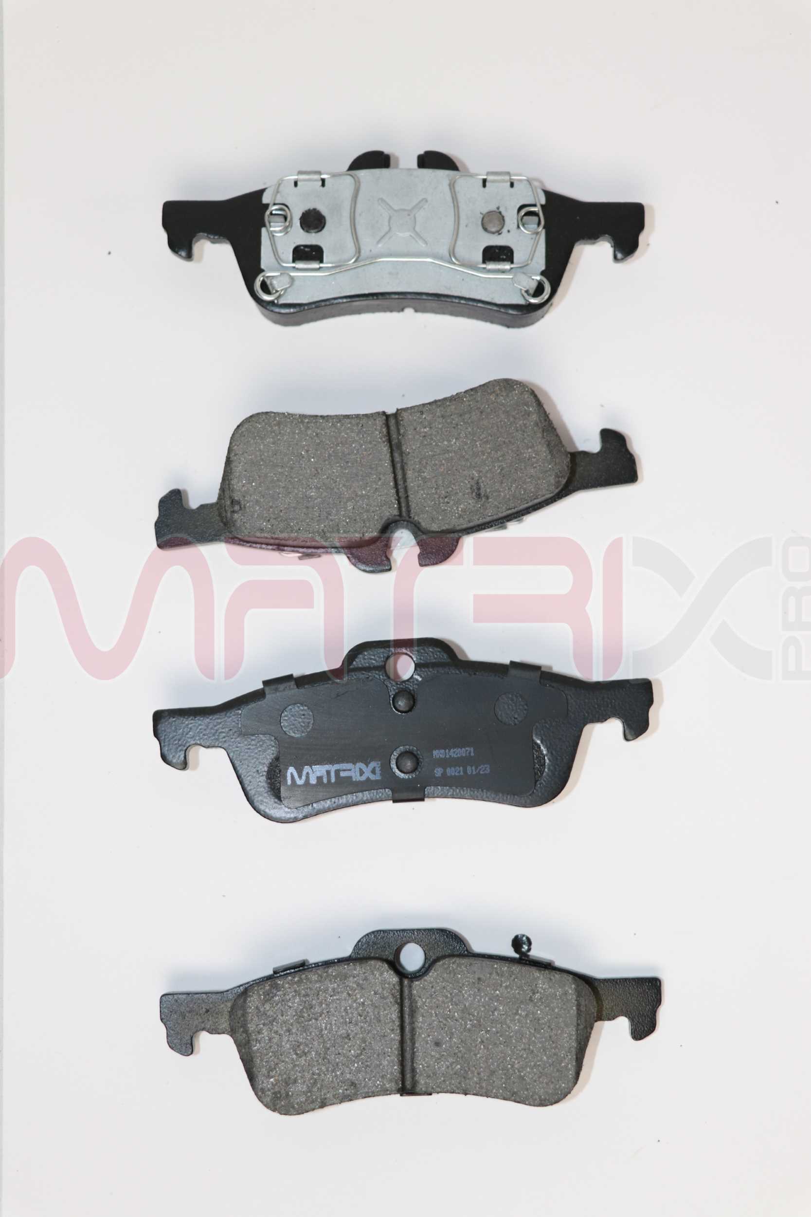 Kit de plaquettes de frein, frein à disque MATRIX PRO MX01420071
