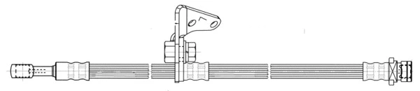Flexible de frein CEF 512473