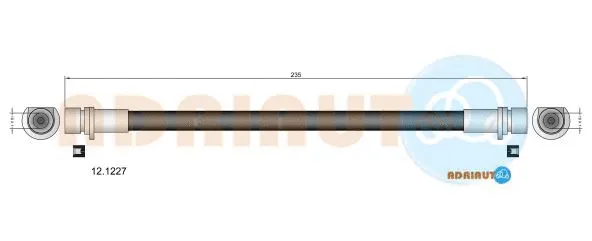 Flexible de frein ADRIAUTO 12.1227